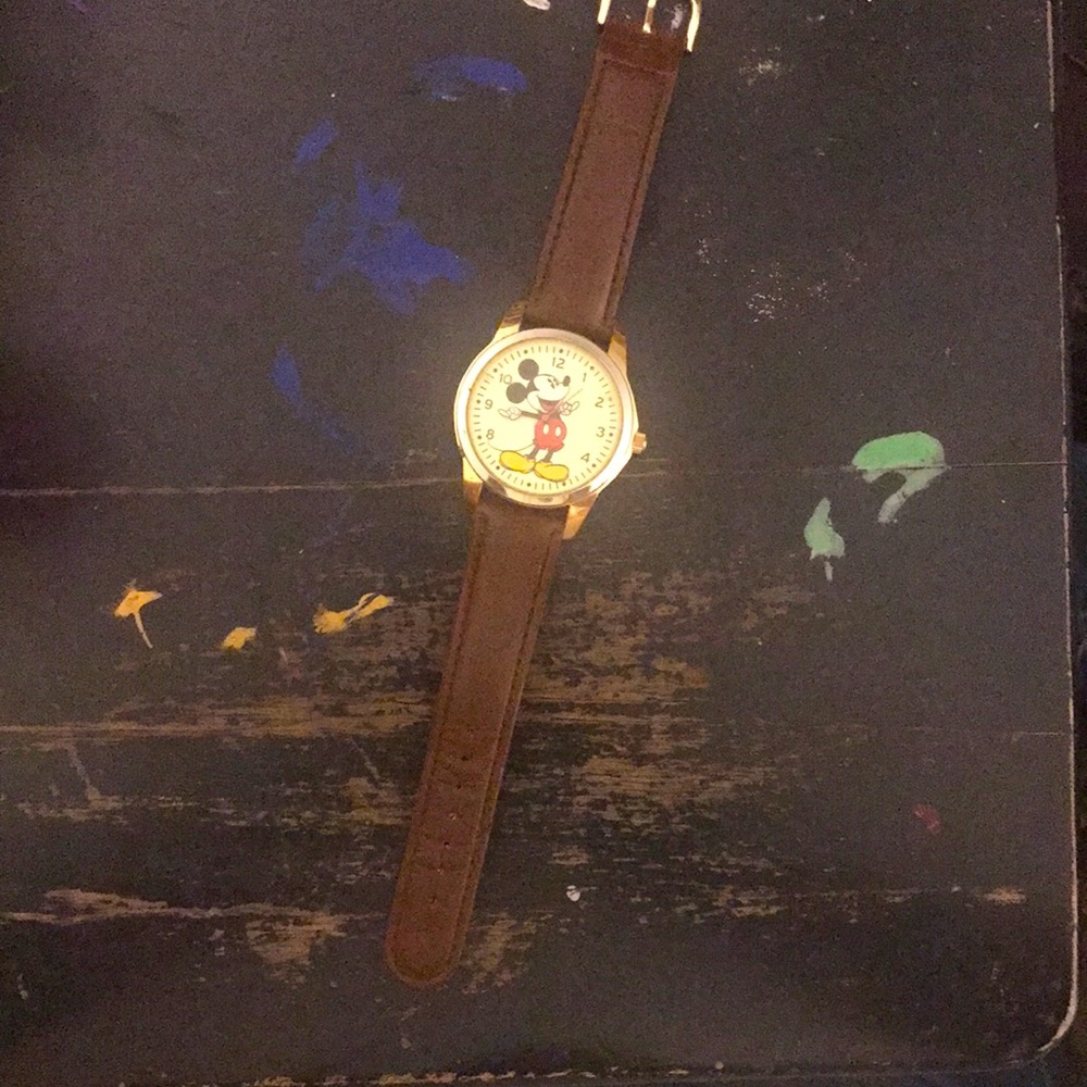 Vintage Two-tone Mickey Mouse Watch for Women | Disney Memorabilia